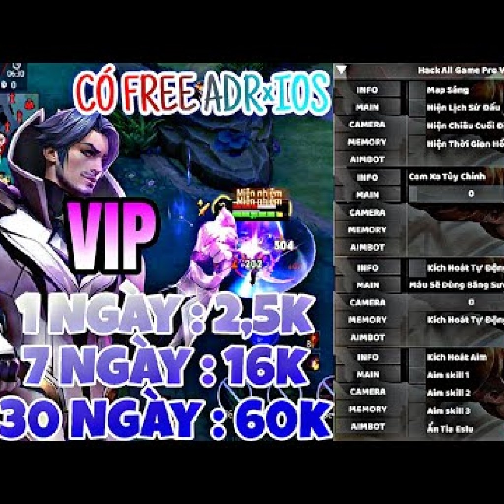 Hướng dẫn Hack Map Liên Quân mới nhất cho ADR IOS – Không bị khóa tài khoản mùa 32 Hướng dẫn Hack Map Liên Quân mới nhất cho ADR IOS – Không bị khóa tài khoản mùa 32