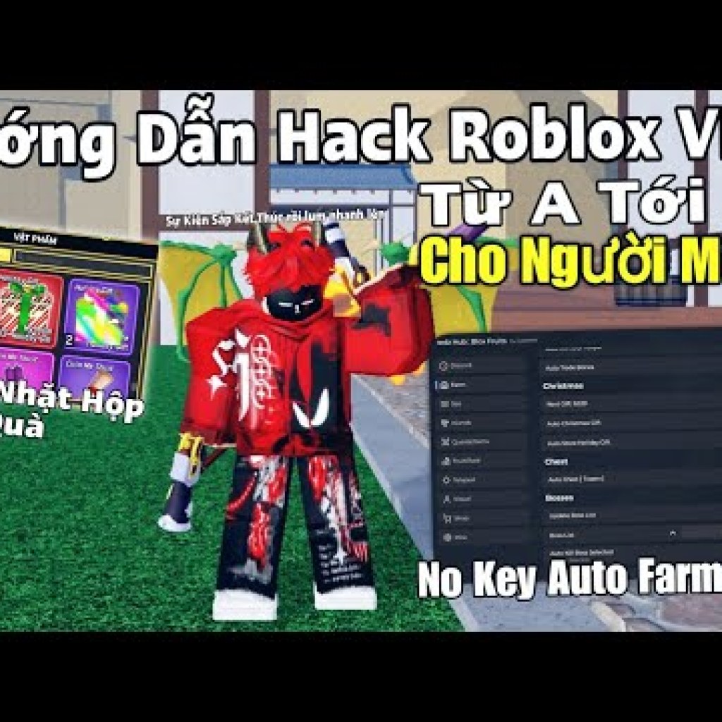 Cách Cài Đặt Hack ROBLOX VNG Blox Fruits UPDATE Trên Điện Thoại: Auto Farm Kẹo, Nhặt Hộp Quà Miễn Phí (No Key) Cách Cài Đặt Hack ROBLOX VNG Blox Fruits UPDATE Trên Điện Thoại: Auto Farm Kẹo, Nhặt Hộp Quà Miễn Phí (No Key)