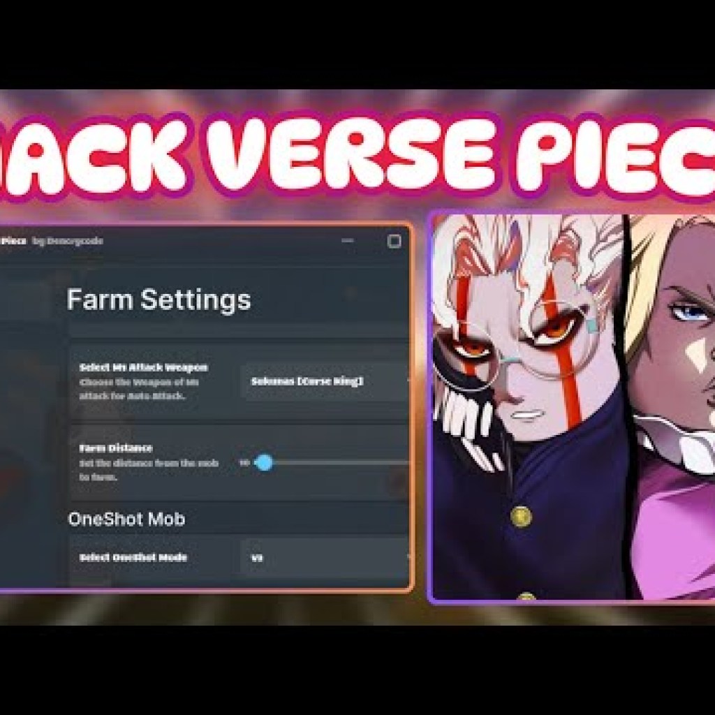 Hướng dẫn Hack Verse Piece trên Điện Thoại: Auto Farm Level, Auto Farm Boss, Script Hack Verse Piece Hướng dẫn Hack Verse Piece trên Điện Thoại: Auto Farm Level, Auto Farm Boss, Script Hack Verse Piece