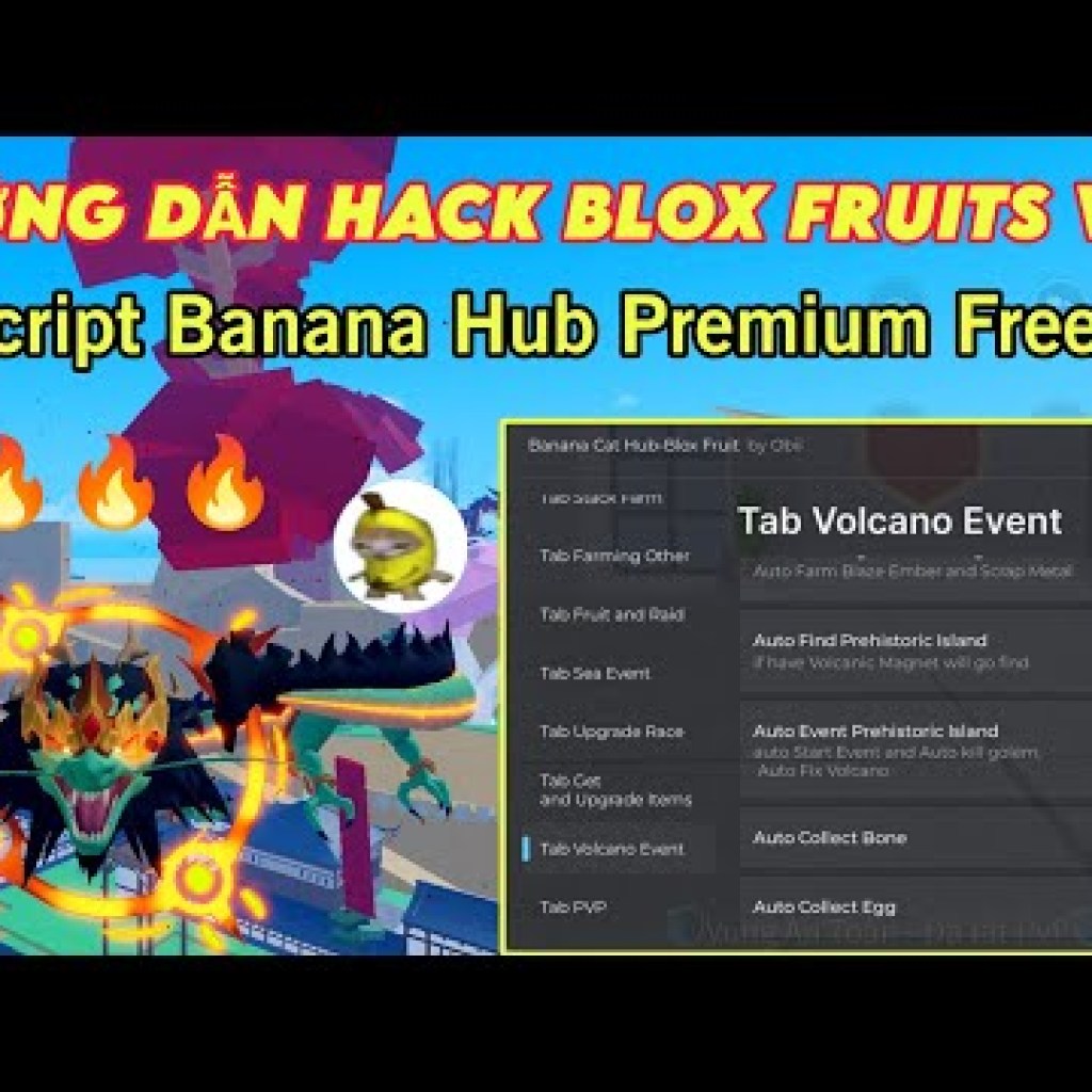 Hướng dẫn hack và farm Blox Fruits VNG với Banana Hub miễn phí – Update mới nhất, đầy đủ tính năng Hướng dẫn hack và farm Blox Fruits VNG với Banana Hub miễn phí – Update mới nhất, đầy đủ tính năng