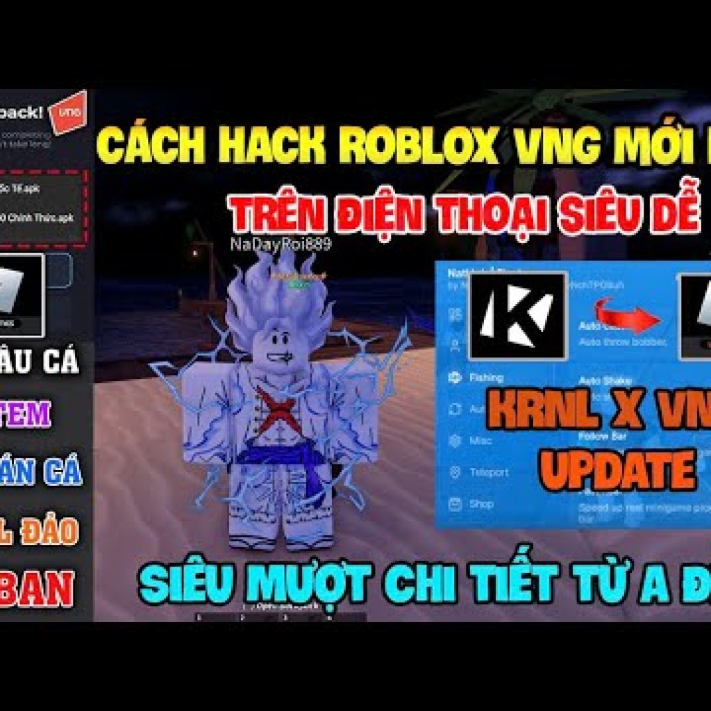 Cách Hack Roblox VNG Fisch và Blox Fruit Arceus x VNG Update Trên Điện Thoại và Máy Tính – Script Mới Cách Hack Roblox VNG Fisch và Blox Fruit Arceus x VNG Update Trên Điện Thoại và Máy Tính – Script Mới