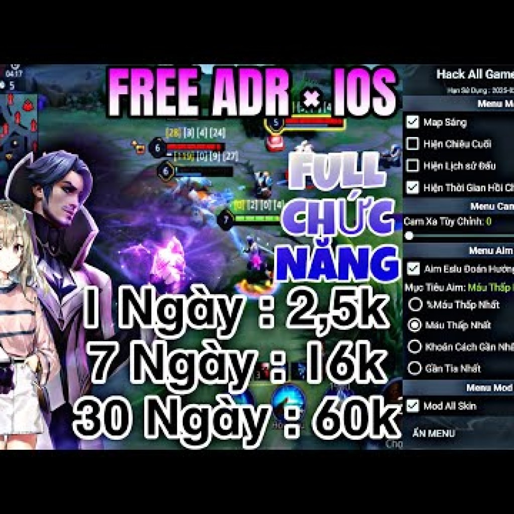 Hack Map Liên Quân Mới Nhất Cho Adr IOS – Antiband 100% Không Bị Khóa Acc Mùa 32 Hack Map Liên Quân Mới Nhất Cho Adr IOS – Antiband 100% Không Bị Khóa Acc Mùa 32