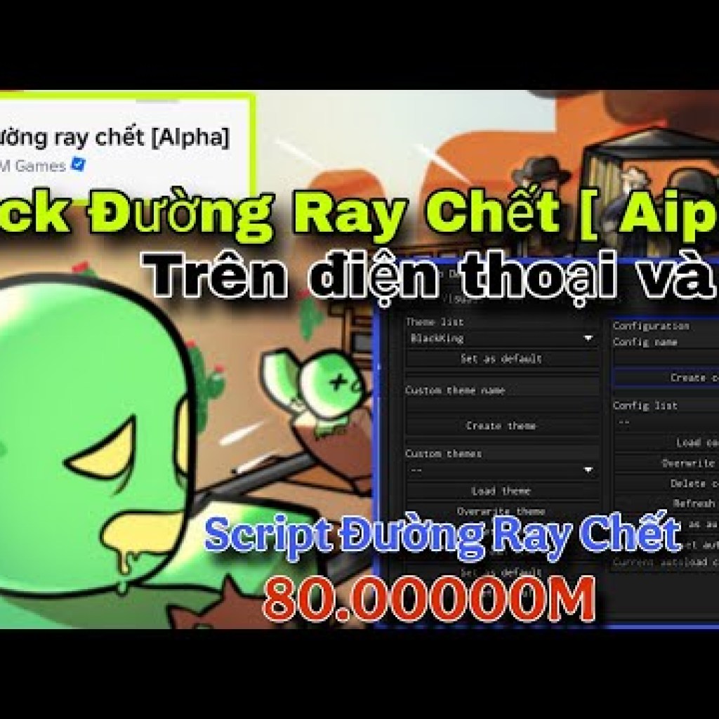 Hướng dẫn hack Đường Ray Chết Aipha trên điện thoại với Script Rinns Hub Hướng dẫn hack Đường Ray Chết Aipha trên điện thoại với Script Rinns Hub