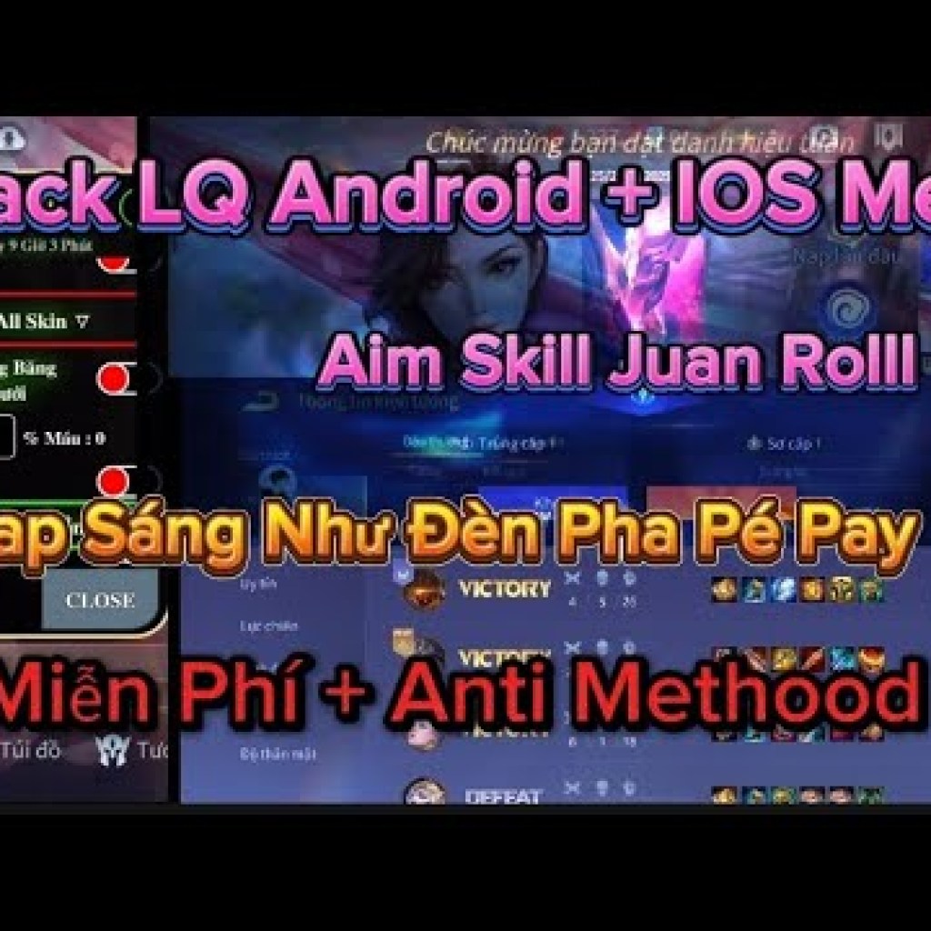 Cách Hack Liên Quân Mới Nhất: Menu Hack Map Liên Quân Mùa 33 Mod LQ Mới Nhất Cách Hack Liên Quân Mới Nhất: Menu Hack Map Liên Quân Mùa 33 Mod LQ Mới Nhất