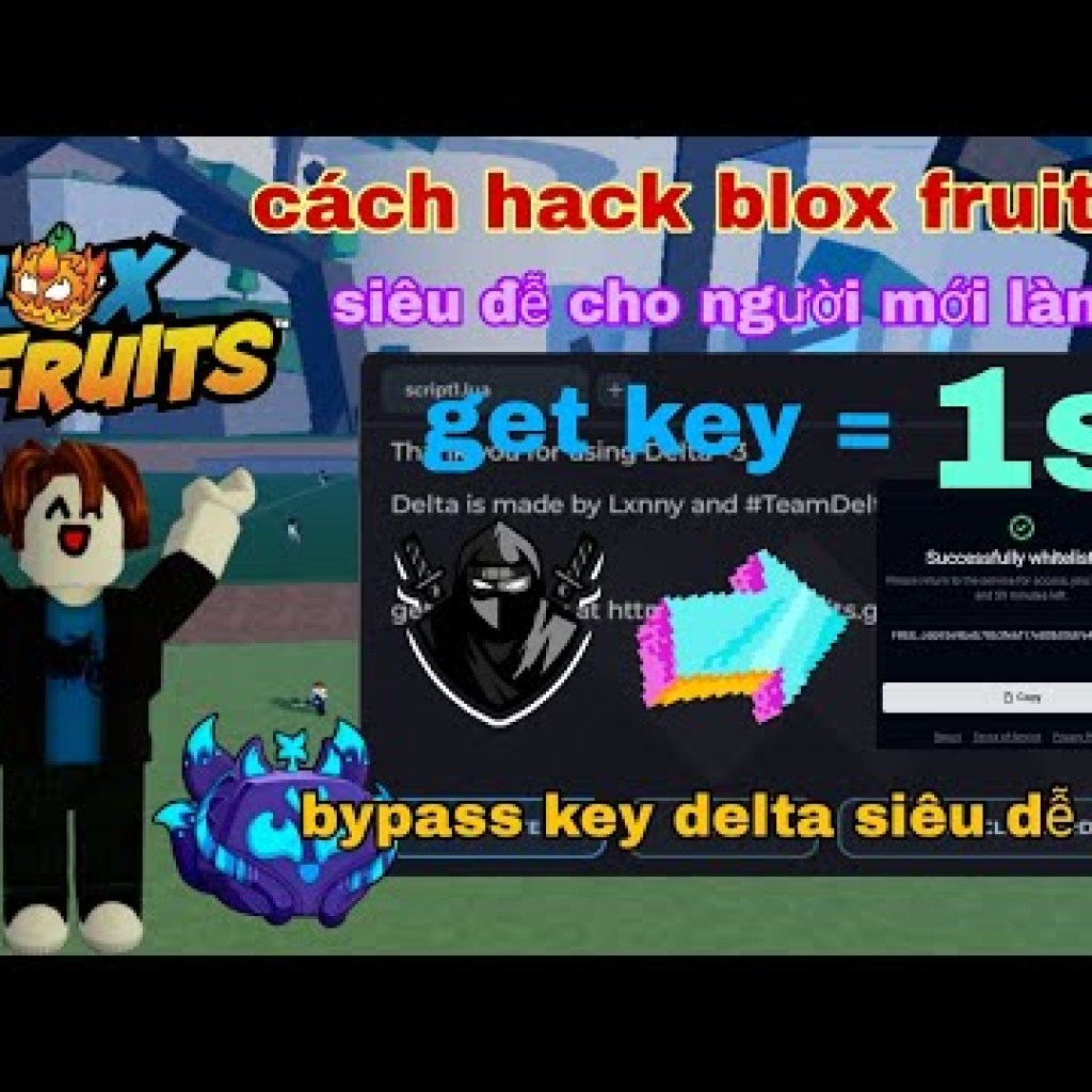 Cách Hack Blox Fruit Update 22 Mới Nhất: Bypass 1s Siêu Nhanh Không Cần App Và Cách Lấy Key Delta Mới Cách Hack Blox Fruit Update 22 Mới Nhất: Bypass 1s Siêu Nhanh Không Cần App Và Cách Lấy Key Delta Mới