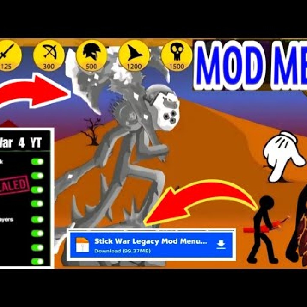 Stick War Legacy Mod Menu 2025: Kích hoạt nhân vật mới, tung hoành không giới hạn Stick War Legacy Mod Menu 2025: Kích hoạt nhân vật mới, tung hoành không giới hạn