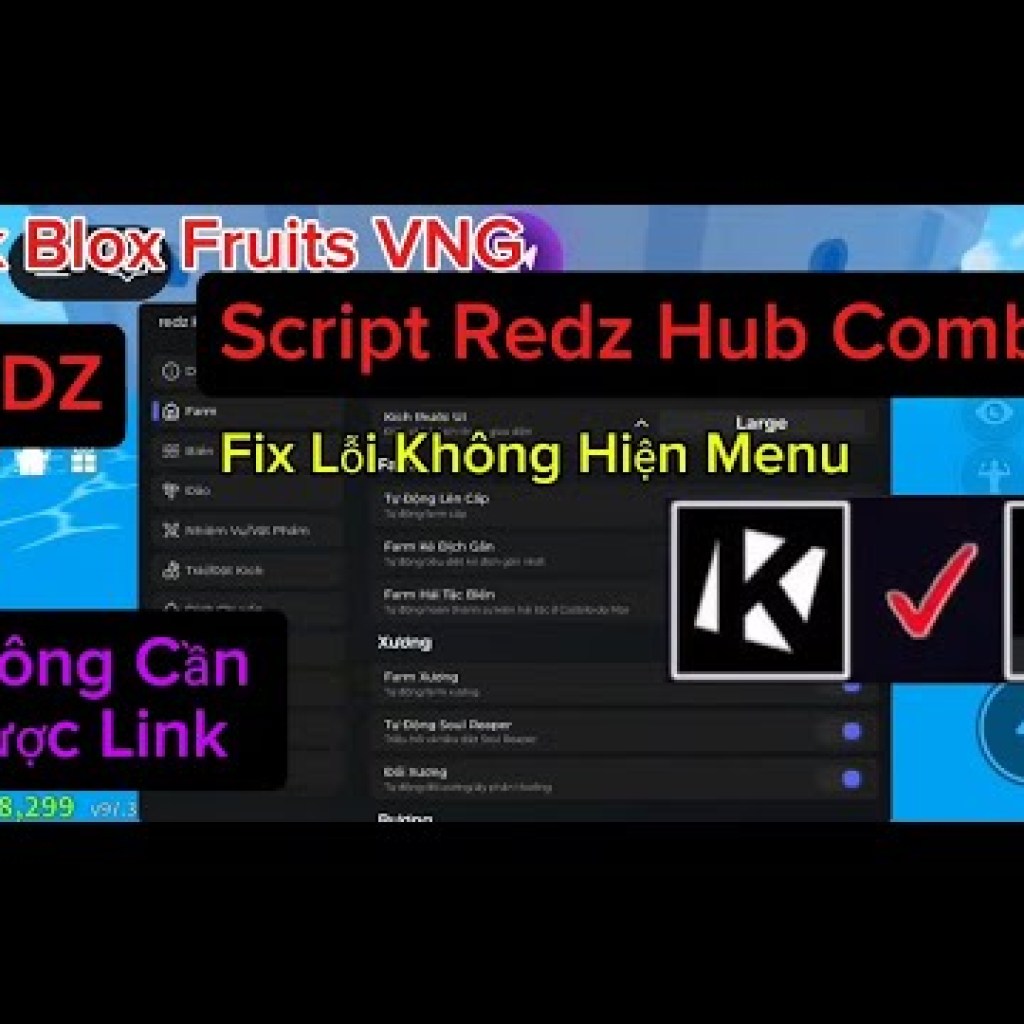 Blox Fruit Update 25 – Redz Hub Script Update Mới Nhất Không Vược Link Blox Fruit Update 25 – Redz Hub Script Update Mới Nhất Không Vược Link