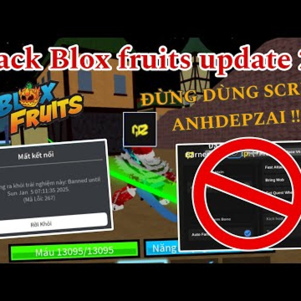Cảnh báo hack Blox Fruits: Script Aura Draco sẽ dẫn đến việc bị ban acc vĩnh viễn! Cảnh báo hack Blox Fruits: Script Aura Draco sẽ dẫn đến việc bị ban acc vĩnh viễn!