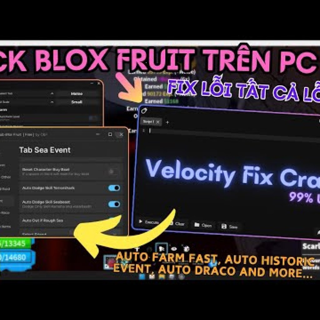 Cách Hack Blox Fruit Bằng Velocity Fix Lỗi Inject Trên PC – Farm Bone Siêu Ngon 99UNC Mới Nhất Roblox Cách Hack Blox Fruit Bằng Velocity Fix Lỗi Inject Trên PC – Farm Bone Siêu Ngon 99UNC Mới Nhất Roblox