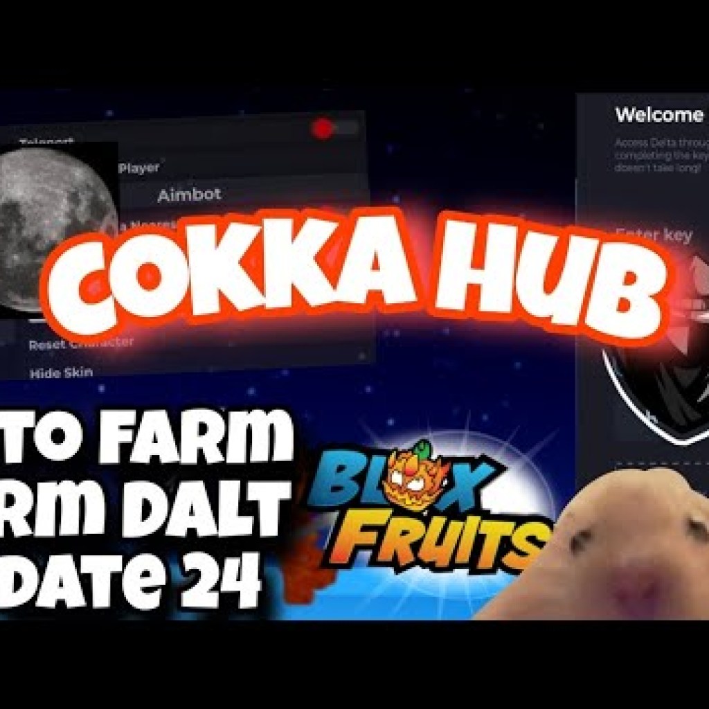 Cách hack BloxFruit Update 24 mới nhất với Cokka Hub sinroblox Cách hack BloxFruit Update 24 mới nhất với Cokka Hub sinroblox