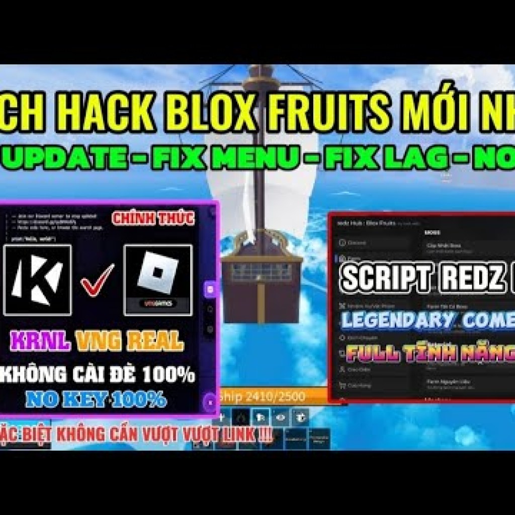 Cách Hack Blox Fruits VNG QT: Không Cần File Login, Chống Ban 100%, Không Cần Key, Sử Dụng Menu Fix Cách Hack Blox Fruits VNG QT: Không Cần File Login, Chống Ban 100%, Không Cần Key, Sử Dụng Menu Fix