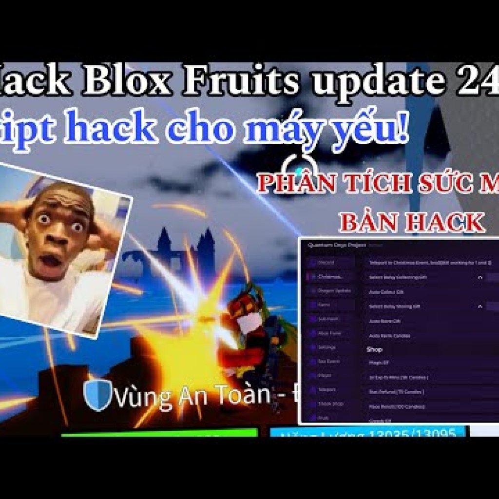 Cách tối ưu hóa hack Blox Fruits trên máy yếu, giảm lag và tránh văng game Cách tối ưu hóa hack Blox Fruits trên máy yếu, giảm lag và tránh văng game