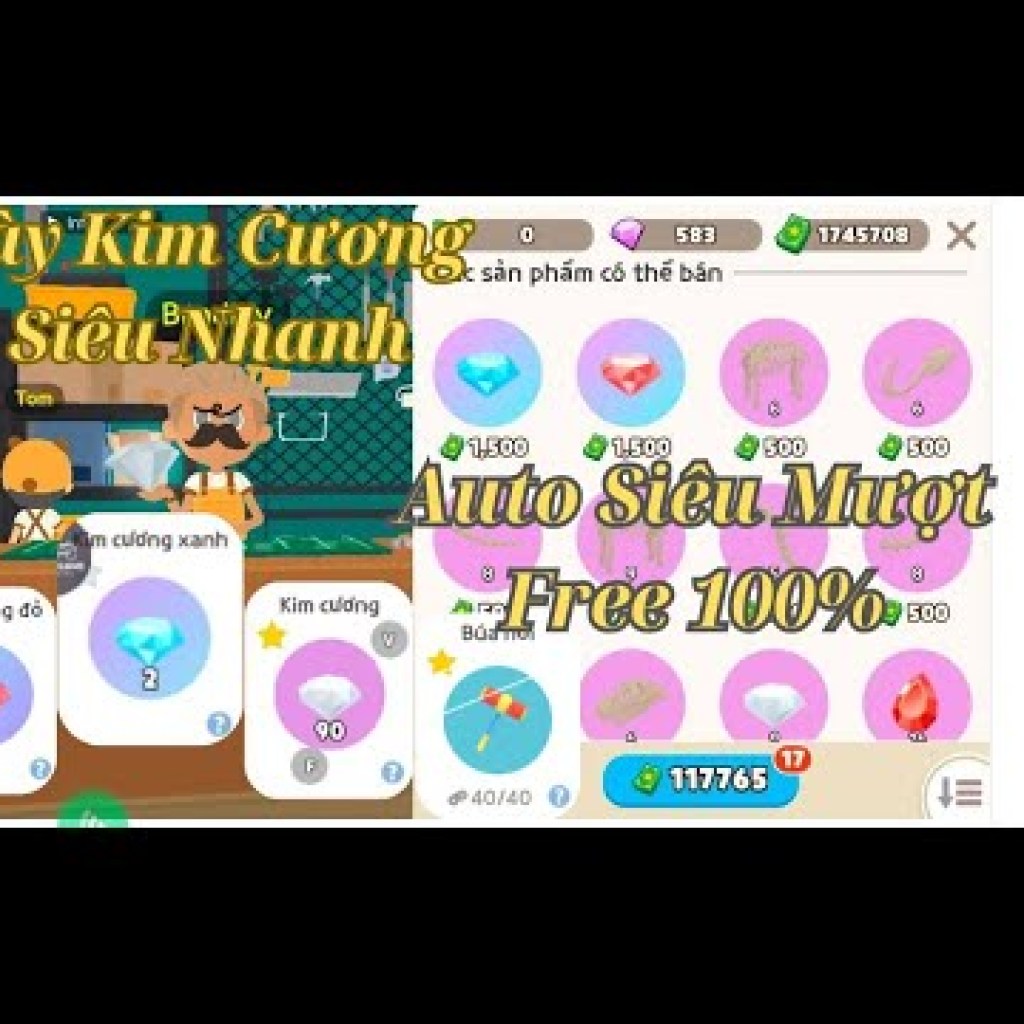 Cách Cày Kim Cương Xanh Nhanh và Hiệu Quả Trong Game Play Together Cách Cày Kim Cương Xanh Nhanh và Hiệu Quả Trong Game Play Together