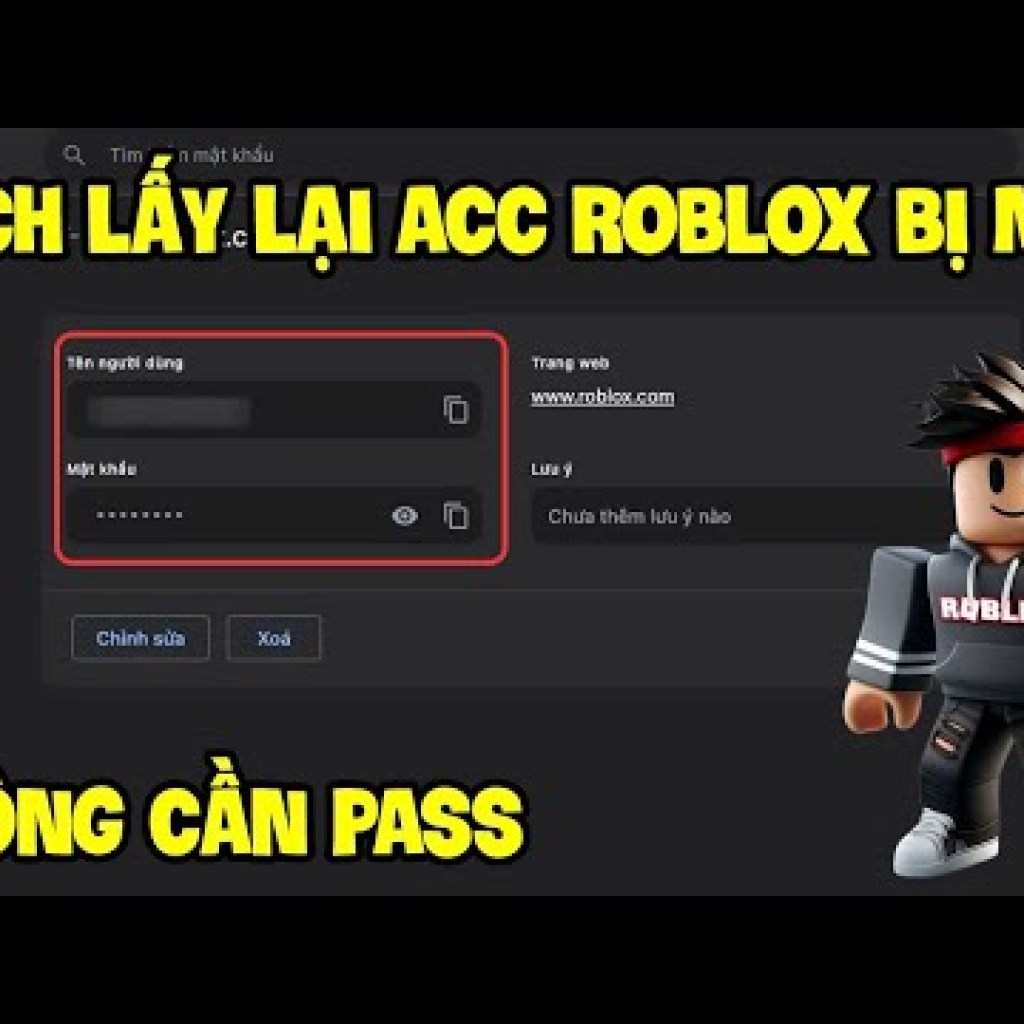 Cách Khôi Phục Tài Khoản Roblox Bị Hack 2025 Trên Điện Thoại Dễ Dàng Không Cần Mật Khẩu Cách Khôi Phục Tài Khoản Roblox Bị Hack 2025 Trên Điện Thoại Dễ Dàng Không Cần Mật Khẩu