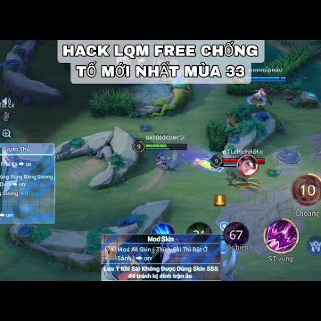 Hướng dẫn hack Liên Quân miễn phí mùa 33: Chống tố mới, full skin Phan Bụi, thoải mái và 100% không bị ban Hướng dẫn hack Liên Quân miễn phí mùa 33: Chống tố mới, full skin Phan Bụi, thoải mái và 100% không bị ban