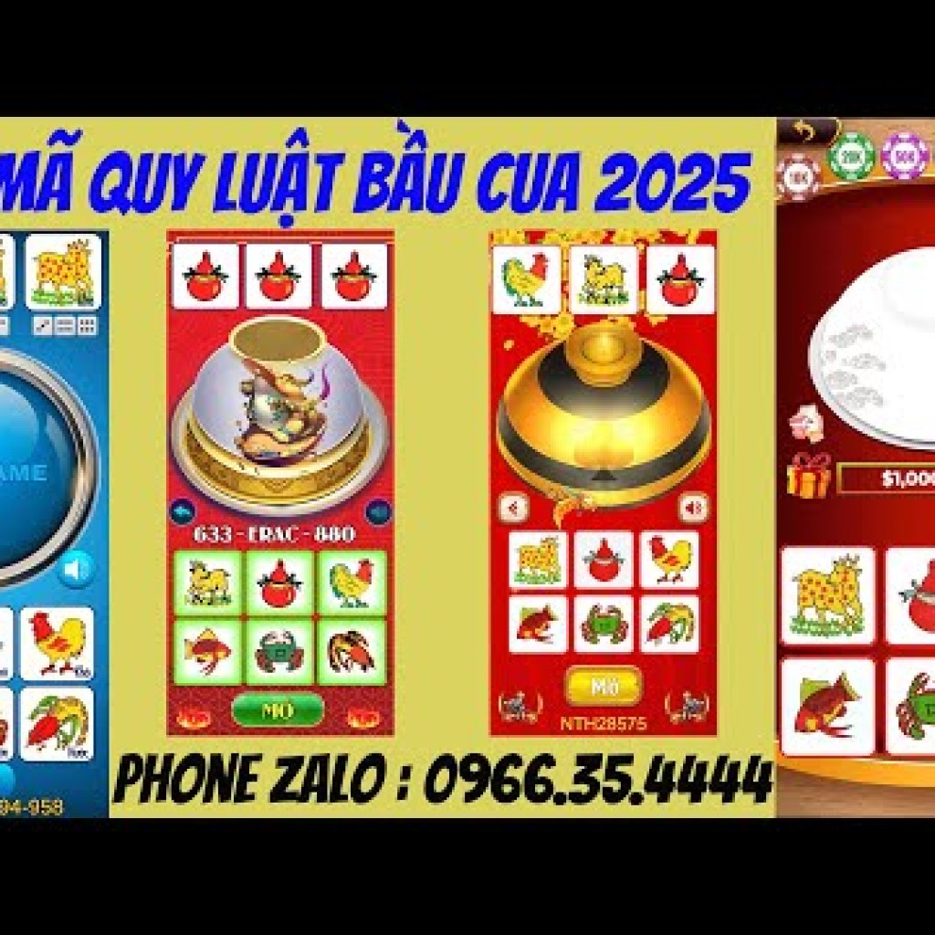 Công Thức Hack Game Bầu Cua Bịp Trên Điện Thoại – Quy Luật Chuẩn Xác 100% Công Thức Hack Game Bầu Cua Bịp Trên Điện Thoại – Quy Luật Chuẩn Xác 100%