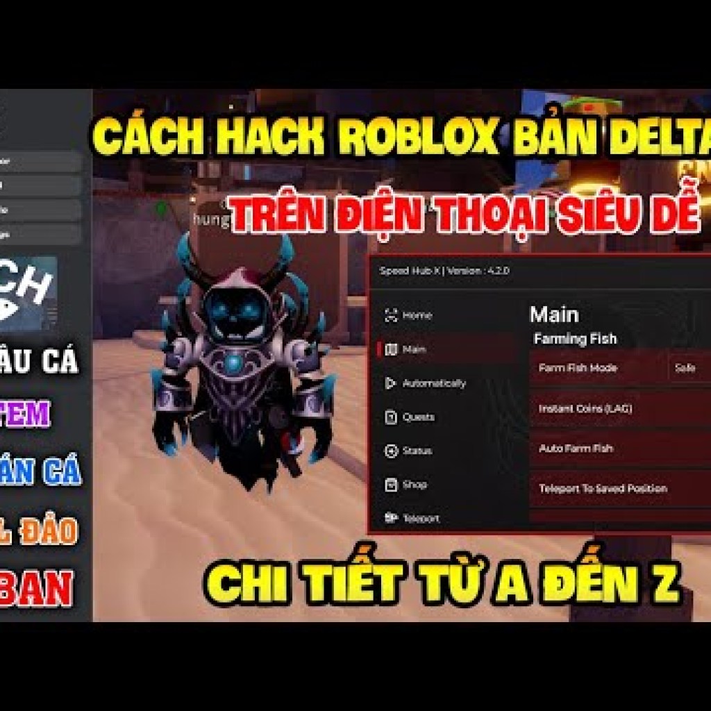 Hướng dẫn Hack Roblox VNG Fish Fisch, Blox Fruit Delta x VNG trên Điện thoại và Máy tính – Khắc phục tình trạng Lag vô cùng hiệu quả Hướng dẫn Hack Roblox VNG Fish Fisch, Blox Fruit Delta x VNG trên Điện thoại và Máy tính – Khắc phục tình trạng Lag vô cùng hiệu quả
