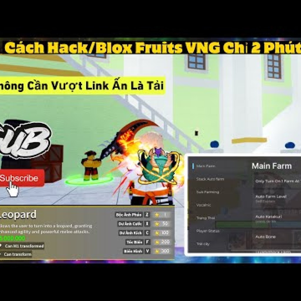 HackBloxFruits VNG Mobile: Cách Hack Nhanh Chỉ 2 Phút Không Cần Vượt Link HackBloxFruits VNG Mobile: Cách Hack Nhanh Chỉ 2 Phút Không Cần Vượt Link