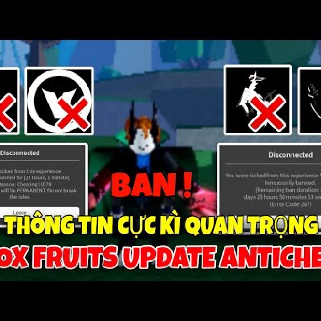 Cập Nhật Căng Blox Fruits: Hack Sẽ Bị Ban Vĩnh Viễn Sau Update 23 Cập Nhật Căng Blox Fruits: Hack Sẽ Bị Ban Vĩnh Viễn Sau Update 23