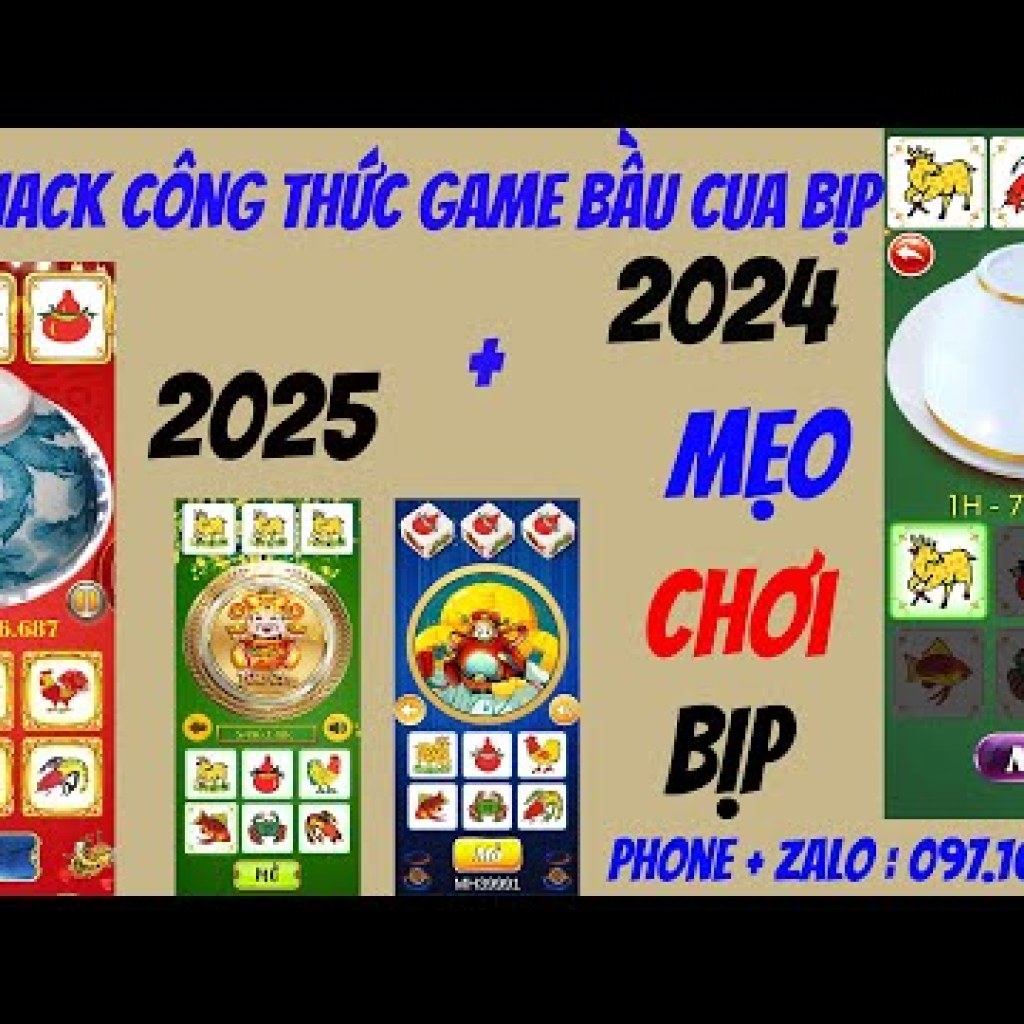 Bí quyết hack game Bầu Cua 2025 trên mọi điện thoại, đảm bảo 100% thành công Bí quyết hack game Bầu Cua 2025 trên mọi điện thoại, đảm bảo 100% thành công