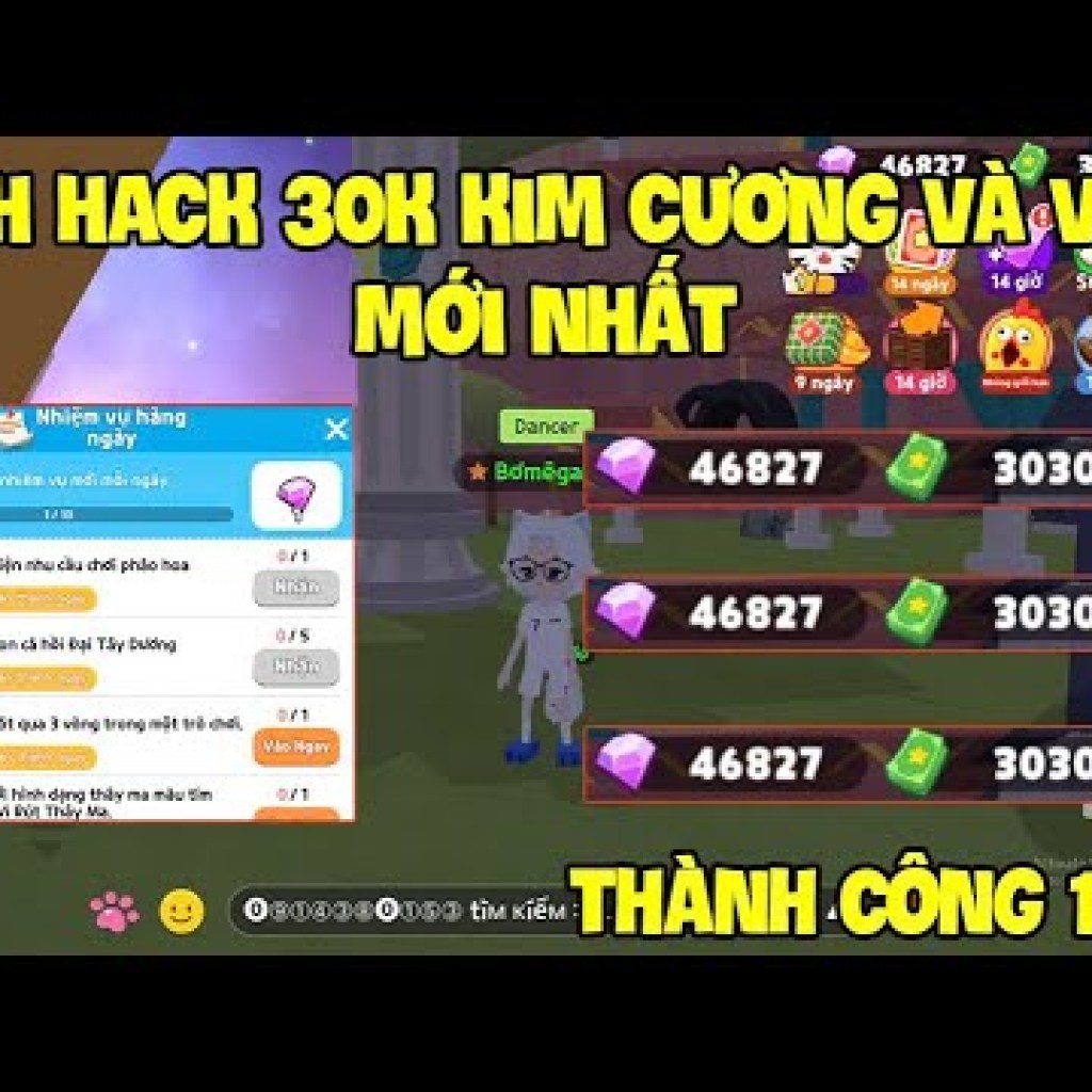 Cách Hack Kim Cương và Thỏi Vàng Miễn Phí Trong Play Together Đơn Giản Cách Hack Kim Cương và Thỏi Vàng Miễn Phí Trong Play Together Đơn Giản