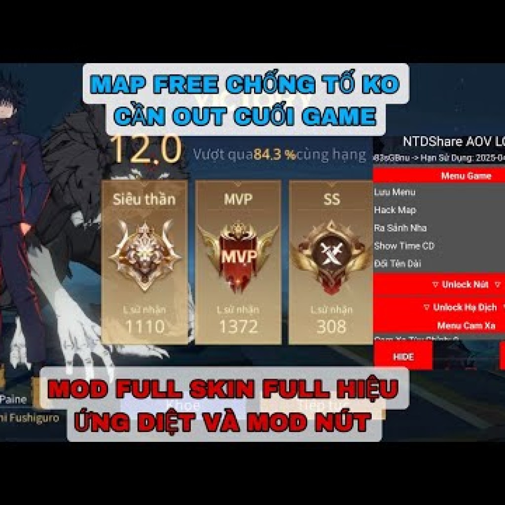 Hướng Dẫn Hack Liên Quân Mới Nhất: Menu Hack Map Mùa 33, Mod Liên Quân Mới Nhất Hướng Dẫn Hack Liên Quân Mới Nhất: Menu Hack Map Mùa 33, Mod Liên Quân Mới Nhất