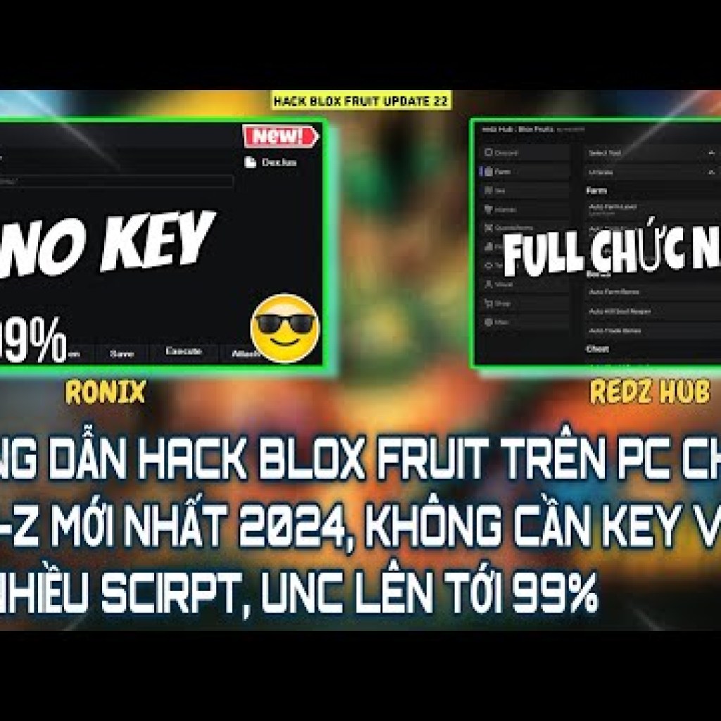 Hướng dẫn hack blox fruit trên Roblox: Sử dụng script Mukuro Redz Hub và Unc 100, không cần key, dễ dàng từ đầu đến cuối Hướng dẫn hack blox fruit trên Roblox: Sử dụng script Mukuro Redz Hub và Unc 100, không cần key, dễ dàng từ đầu đến cuối