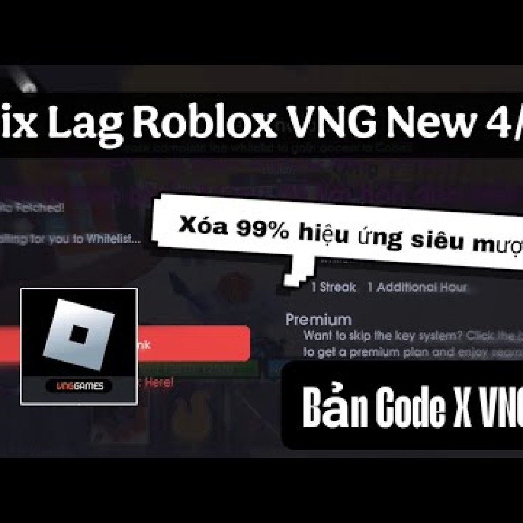 Khắc phục tình trạng giật lag Roblox VNG mới nhất – Mã sửa lỗi Fix Lag Code X VNG Khắc phục tình trạng giật lag Roblox VNG mới nhất – Mã sửa lỗi Fix Lag Code X VNG