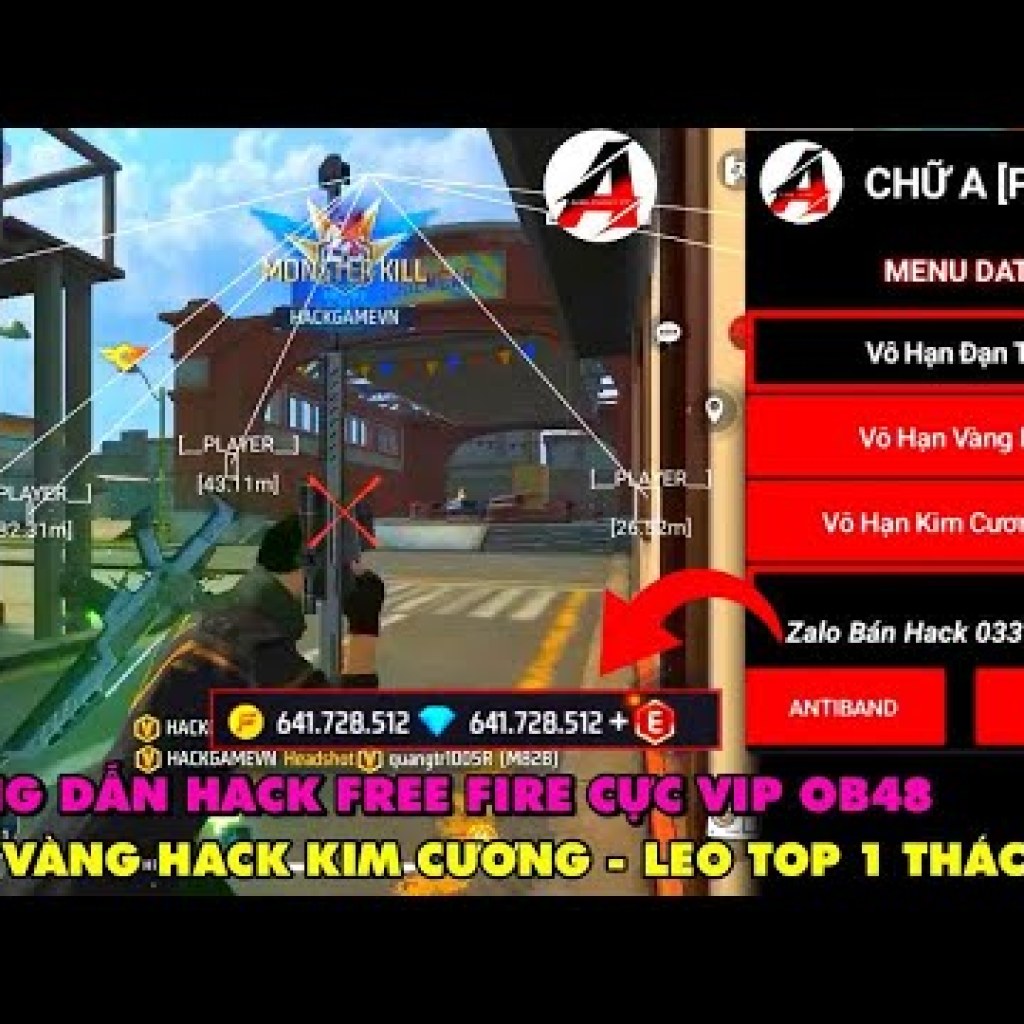 Hướng Dẫn Hack Free Fire OB48 Mod Menu FF Tiếng Việt 2025: Anti Band, Auto Headshot, 100% Sever Hướng Dẫn Hack Free Fire OB48 Mod Menu FF Tiếng Việt 2025: Anti Band, Auto Headshot, 100% Sever