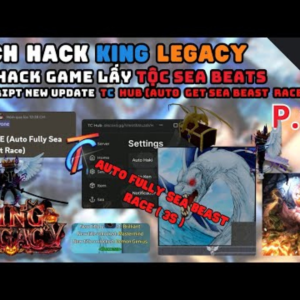 Cách hack King Legacy và lấy tộc Sea Beast trong 3 giây với TC Hub P10 – Hack Roblox Cách hack King Legacy và lấy tộc Sea Beast trong 3 giây với TC Hub P10 – Hack Roblox