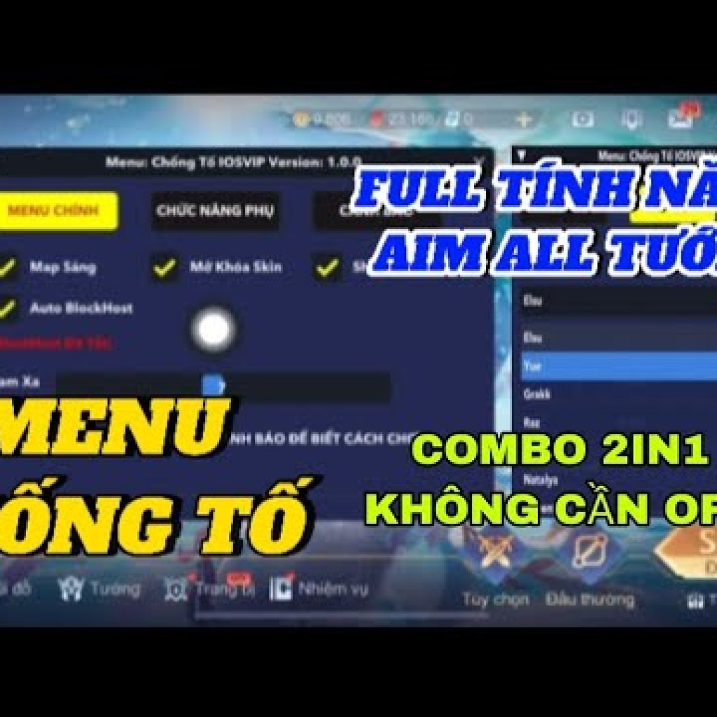 Hướng Dẫn Cài Đặt Chống Hack Map Auto Win Aim Mới Nhất cho IOS và Android Hướng Dẫn Cài Đặt Chống Hack Map Auto Win Aim Mới Nhất cho IOS và Android