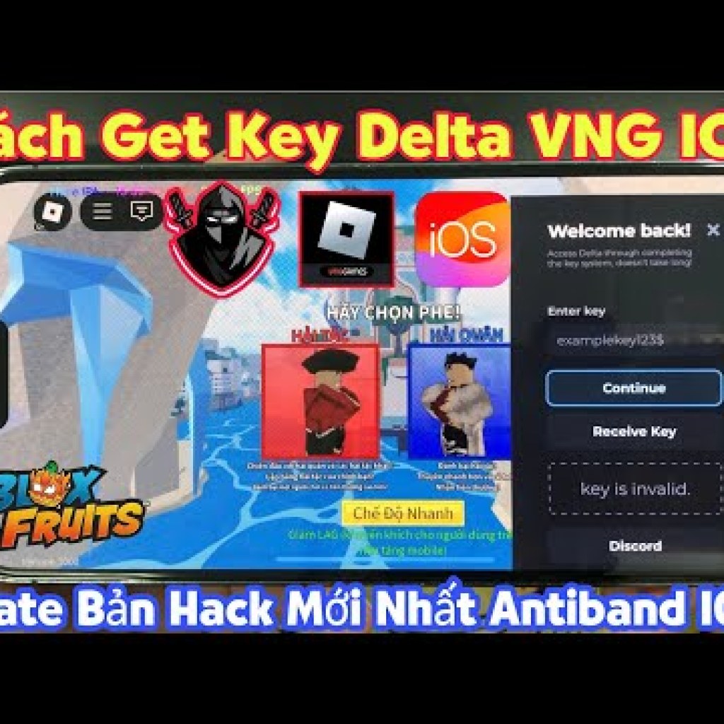 Hướng dẫn Get Key Delta VNG IOS và Cài Hack Blox Fruit 24 VNG trên Iphone Hướng dẫn Get Key Delta VNG IOS và Cài Hack Blox Fruit 24 VNG trên Iphone