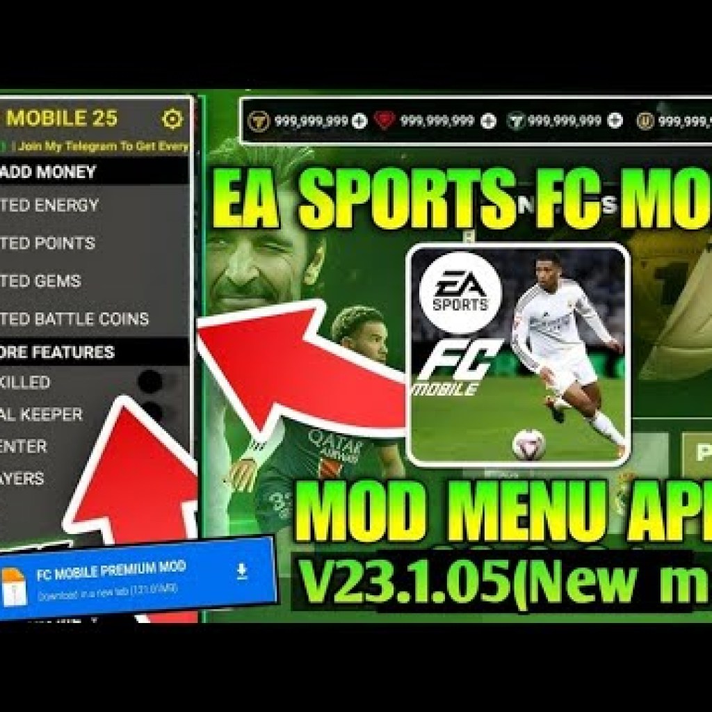 Fc Mobile 25 Vip Mod Menu – Apk Mod Menu Fc Mobile với Tiền Vô Hạn – Miễn Phí Mua Sắm V23105 Fc Mobile 25 Vip Mod Menu – Apk Mod Menu Fc Mobile với Tiền Vô Hạn – Miễn Phí Mua Sắm V23105