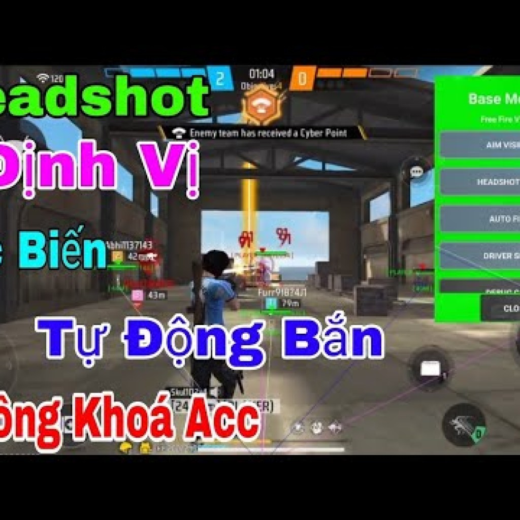 Hướng Dẫn Hack Free Fire OB47: Headshot 100, Tự Động Bắn, Auto Kill, Định Vị Esp, Xuyên Tường – Vip! Hướng Dẫn Hack Free Fire OB47: Headshot 100, Tự Động Bắn, Auto Kill, Định Vị Esp, Xuyên Tường – Vip!