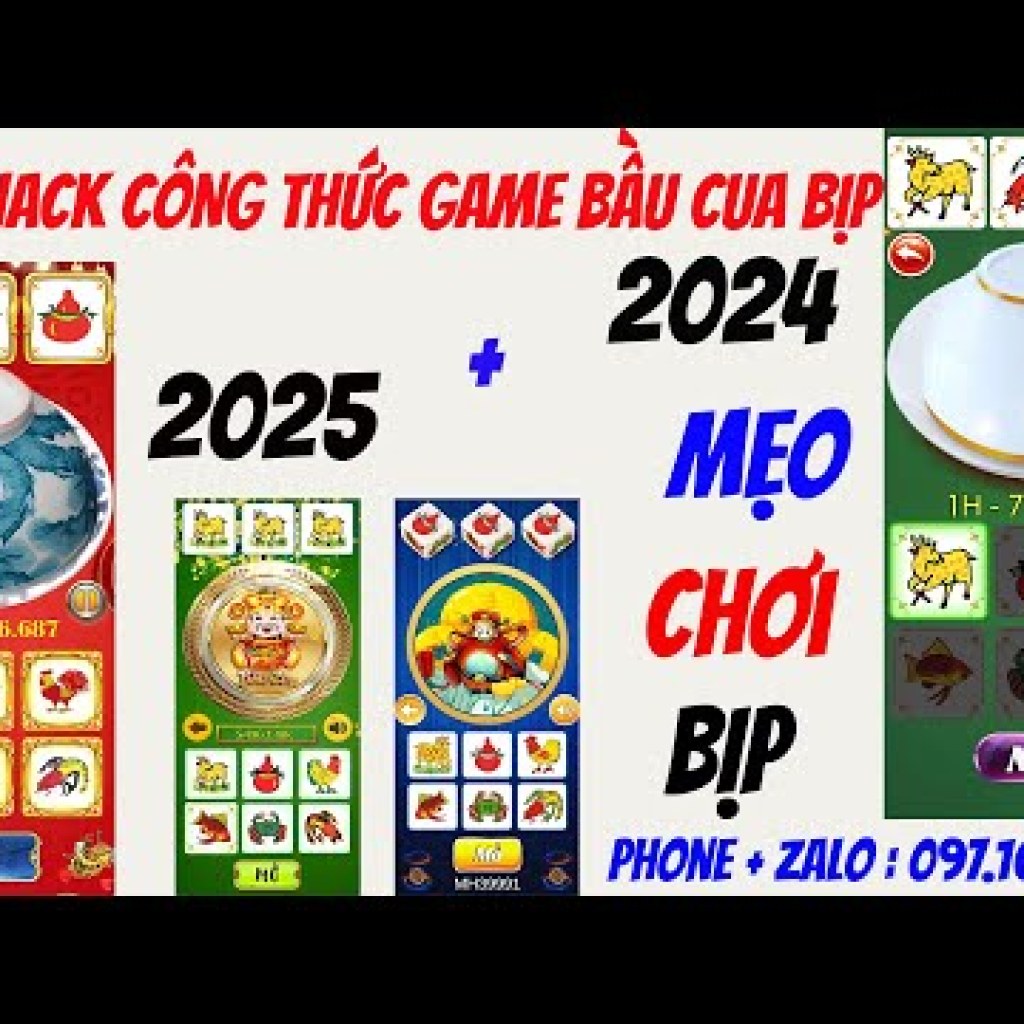 Bí Quyết Hack Game Bầu Cua 2025 – Công Thức Bầu Cua Bịp Cho Mọi Điện Thoại Bí Quyết Hack Game Bầu Cua 2025 – Công Thức Bầu Cua Bịp Cho Mọi Điện Thoại