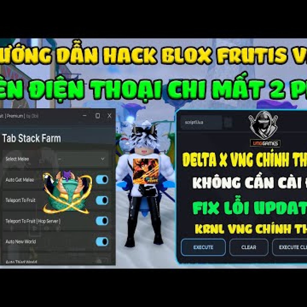 Hướng Dẫn Hack Blox Fruits 22 DELTA X VNG CHÍNH THỨC Trên Điện Thoại: Auto Farm & Tele Fruits Mới! Hướng Dẫn Hack Blox Fruits 22 DELTA X VNG CHÍNH THỨC Trên Điện Thoại: Auto Farm & Tele Fruits Mới!