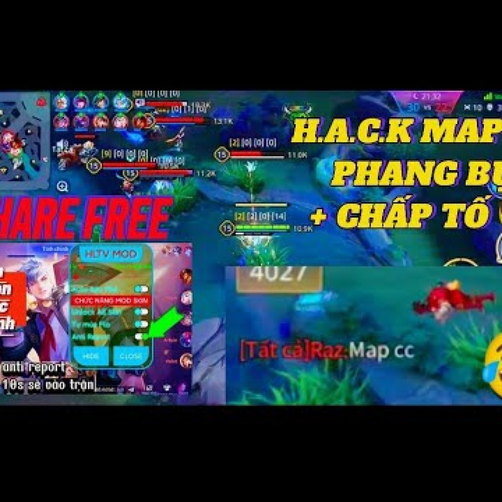 Chia sẻ Hack Map Liên Quân Mùa 32 HLTV Mod miễn phí – Phang bụi, chấp tố cáo Chia sẻ Hack Map Liên Quân Mùa 32 HLTV Mod miễn phí – Phang bụi, chấp tố cáo