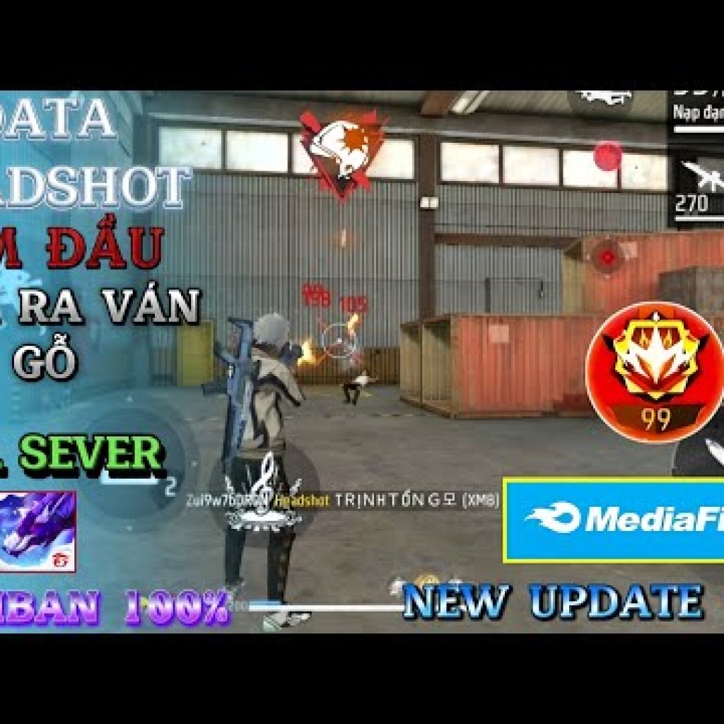 Hướng dẫn hack FF Ob47: Ghim đầu, Headshot, Full đỏ, Đạn thẳng, Đấm ra ván gỗ, Antiban 100% Hướng dẫn hack FF Ob47: Ghim đầu, Headshot, Full đỏ, Đạn thẳng, Đấm ra ván gỗ, Antiban 100%