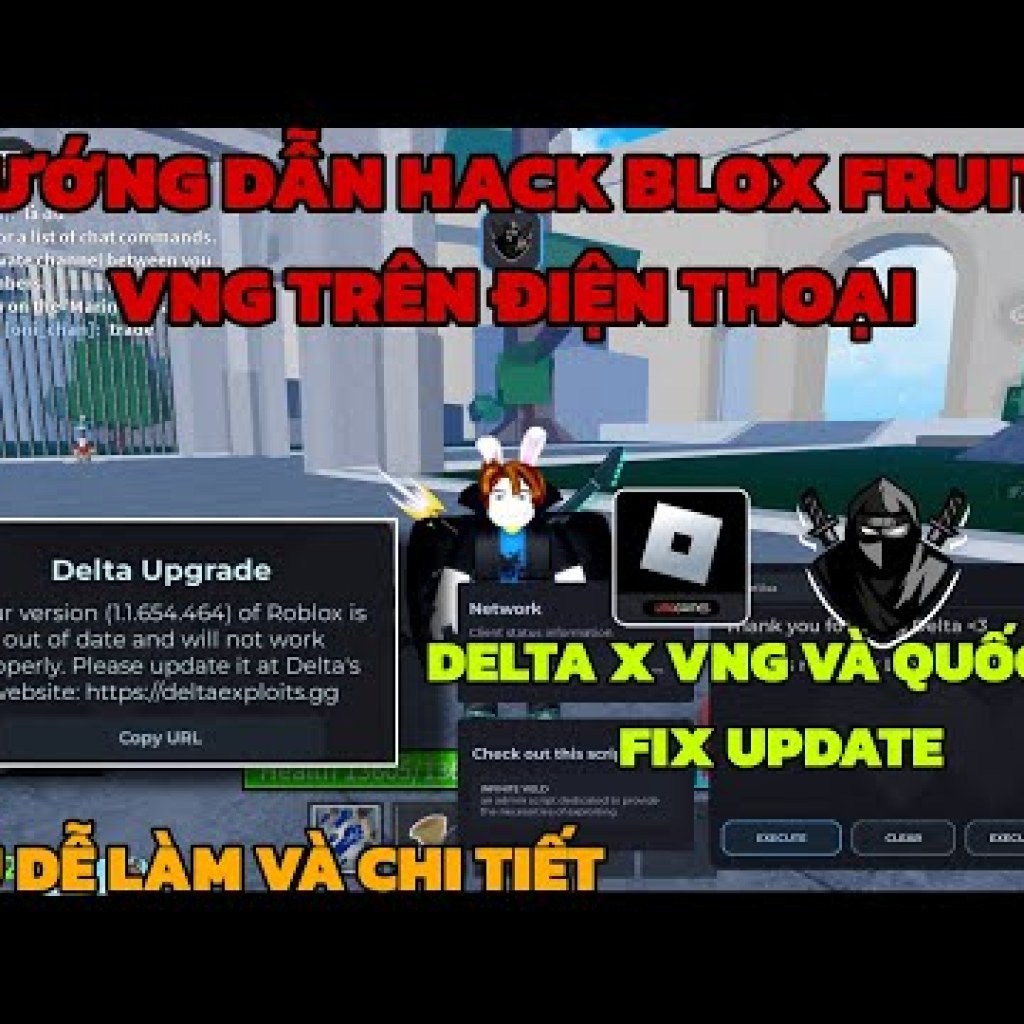 Hướng dẫn hack Blox Fruits Delta x VNG trên điện thoại: Cách chi tiết và dễ dàng cho người mới, fix all Hướng dẫn hack Blox Fruits Delta x VNG trên điện thoại: Cách chi tiết và dễ dàng cho người mới, fix all