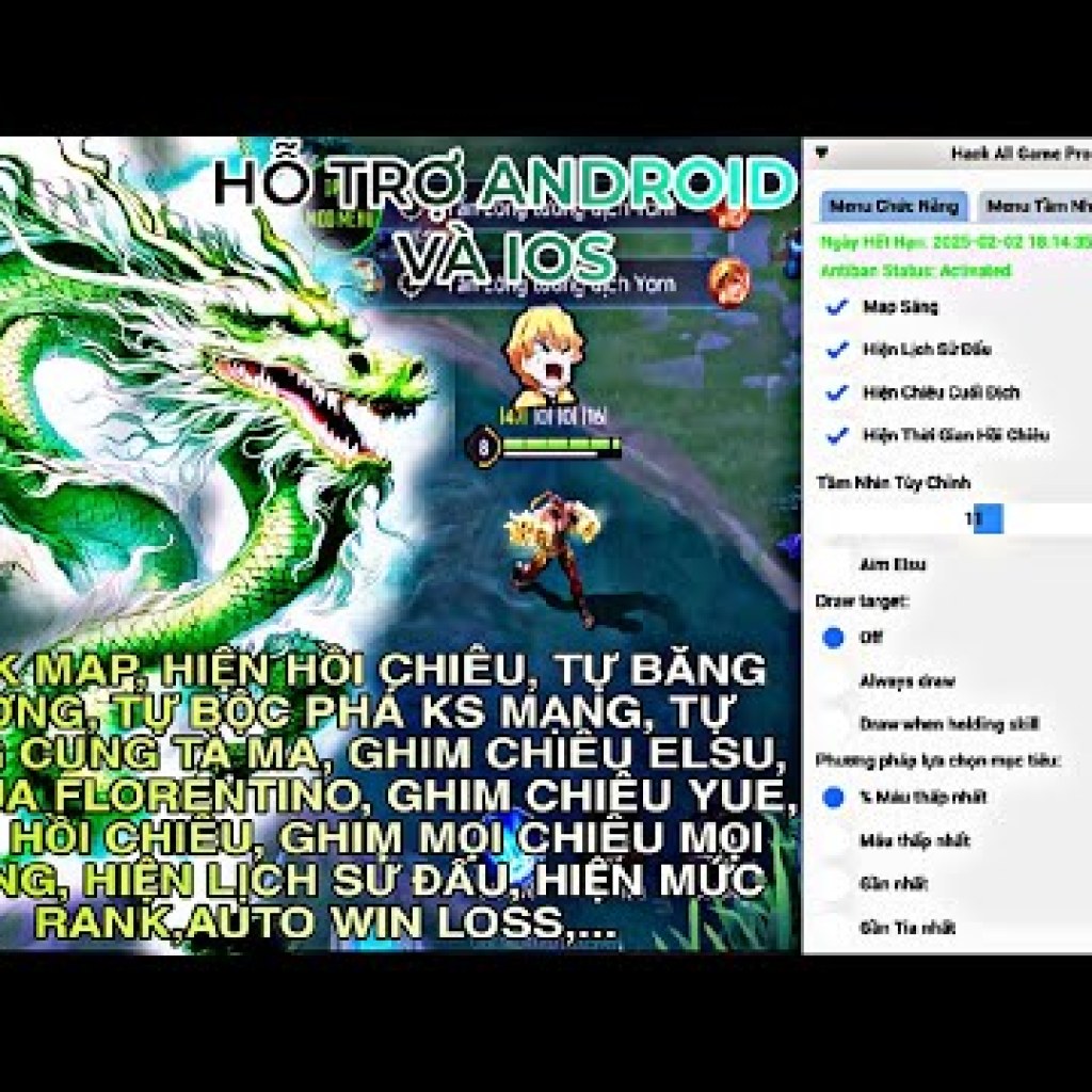 Hack Map Liên Quân Mới Nhất Cho Adr IOS – Antiband 100% Không Khóa Acc Mùa 32 Hack Map Liên Quân Mới Nhất Cho Adr IOS – Antiband 100% Không Khóa Acc Mùa 32