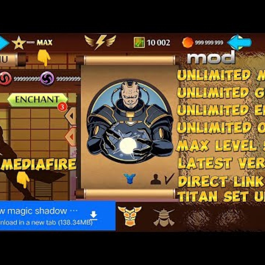 Cách tải shadow fight 2 titan mod apk Cách tải shadow fight 2 titan mod apk