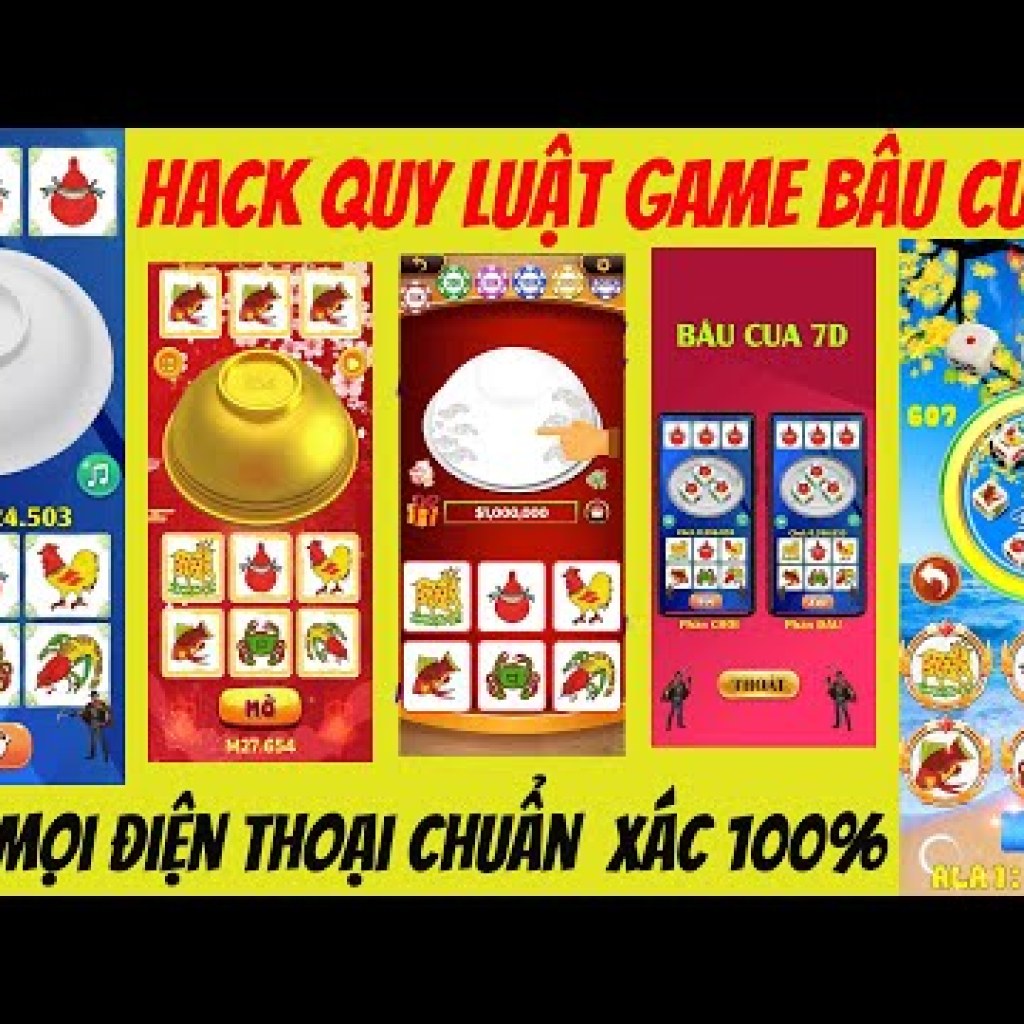 Bí quyết chiến thắng Game Bầu Cua 2025: Công thức hack bịp trên mọi điện thoại Bí quyết chiến thắng Game Bầu Cua 2025: Công thức hack bịp trên mọi điện thoại