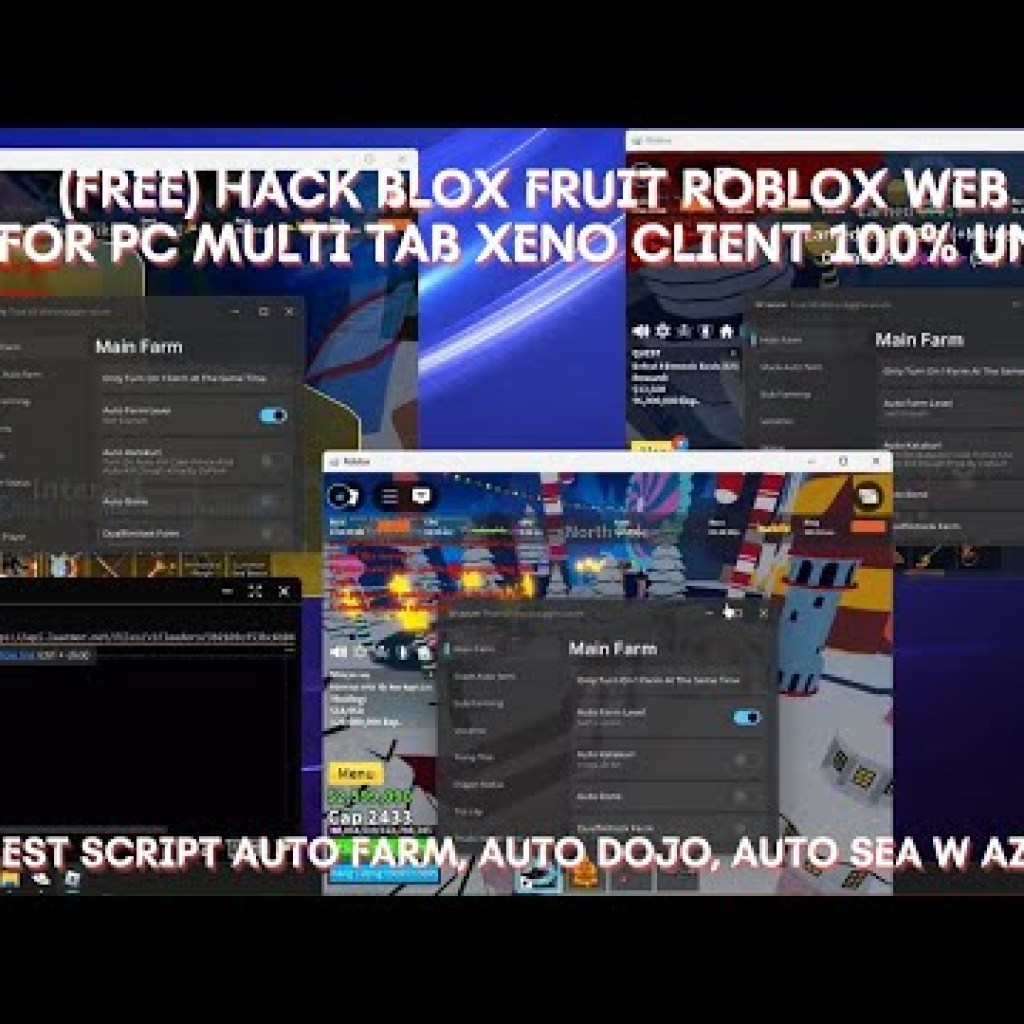 MIỄN PHÍ: Hướng dẫn Hack Blox Fruit với nhiều tab chạy WAzure trên PC – Cập nhật bằng Xeno Client 100% không cần kỹ năng MIỄN PHÍ: Hướng dẫn Hack Blox Fruit với nhiều tab chạy WAzure trên PC – Cập nhật bằng Xeno Client 100% không cần kỹ năng