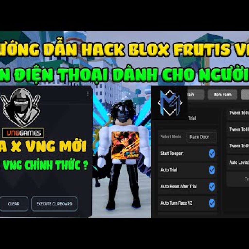Chia sẻ cách hack Blox Fruits 22 DELTA X VNG mới trên điện thoại, auto farm và tìm đảo tộc V4 với full gear Chia sẻ cách hack Blox Fruits 22 DELTA X VNG mới trên điện thoại, auto farm và tìm đảo tộc V4 với full gear