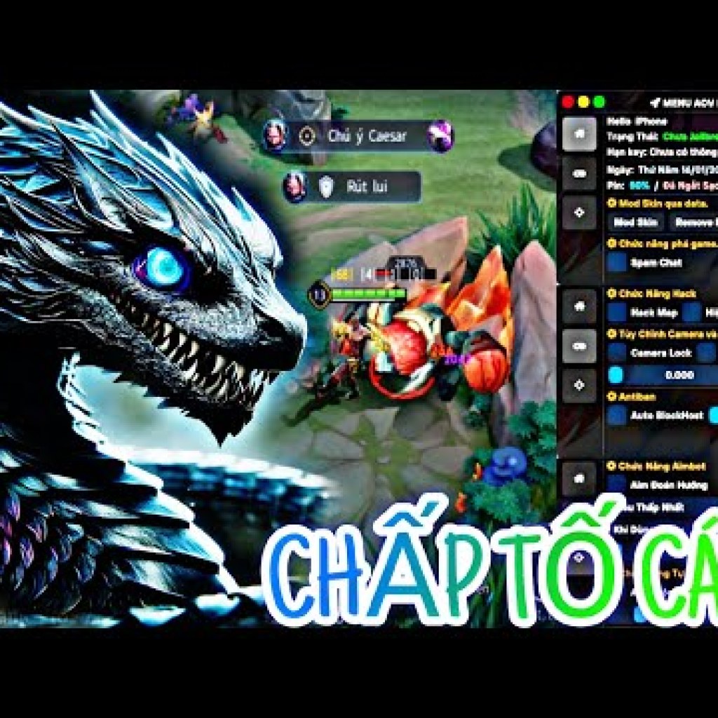 Map Liên Quân Hack Mới Nhất Cho ADR IOS – Không Khóa Acc Mùa 33, Antiband 100% Map Liên Quân Hack Mới Nhất Cho ADR IOS – Không Khóa Acc Mùa 33, Antiband 100%