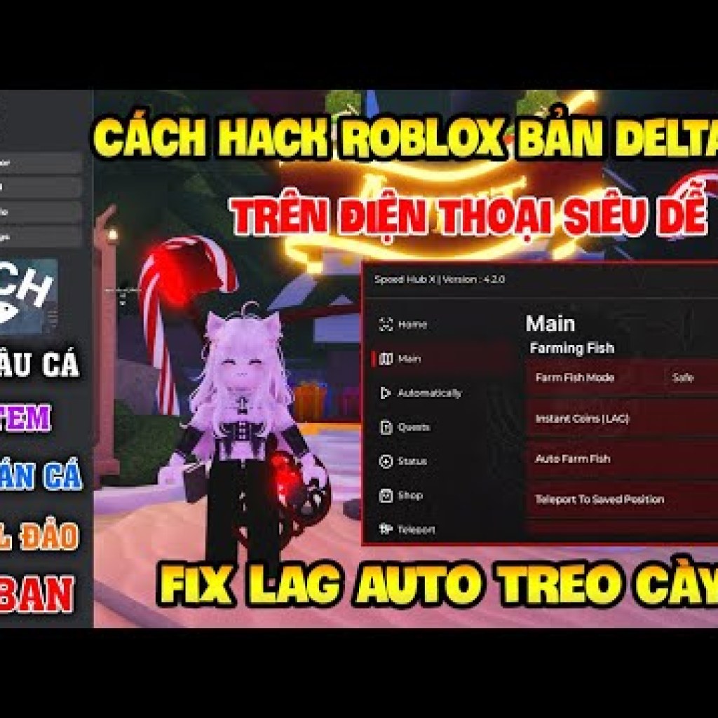 Hướng dẫn Hack Fish Fisch và Blox Fruit Delta Lite trên Điện thoại và Máy tính – Phiên bản mới nhất của Roblox cho iOS và PC Hướng dẫn Hack Fish Fisch và Blox Fruit Delta Lite trên Điện thoại và Máy tính – Phiên bản mới nhất của Roblox cho iOS và PC