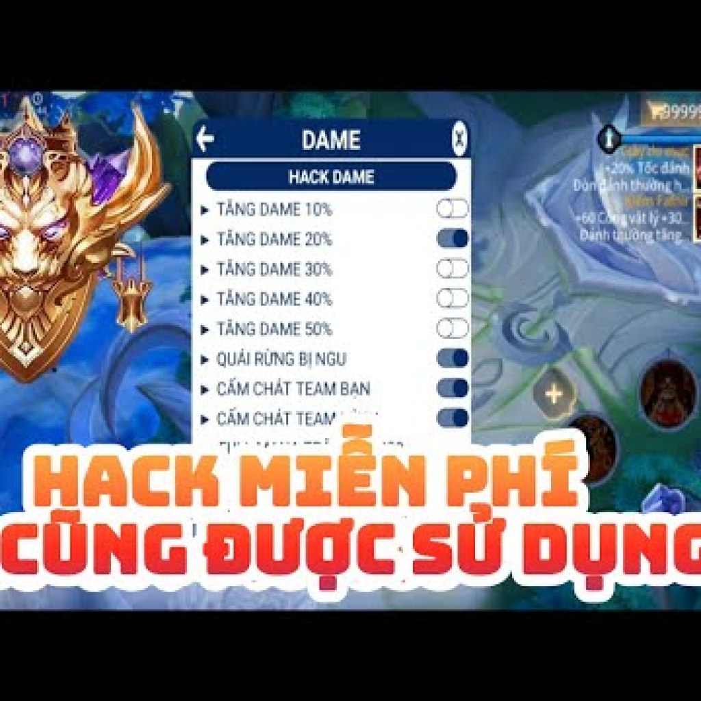 Đảm bảo an toàn chơi ảo chính chiến tại Liên Quân Mobile với hack dame tương thích cho AE Đảm bảo an toàn chơi ảo chính chiến tại Liên Quân Mobile với hack dame tương thích cho AE