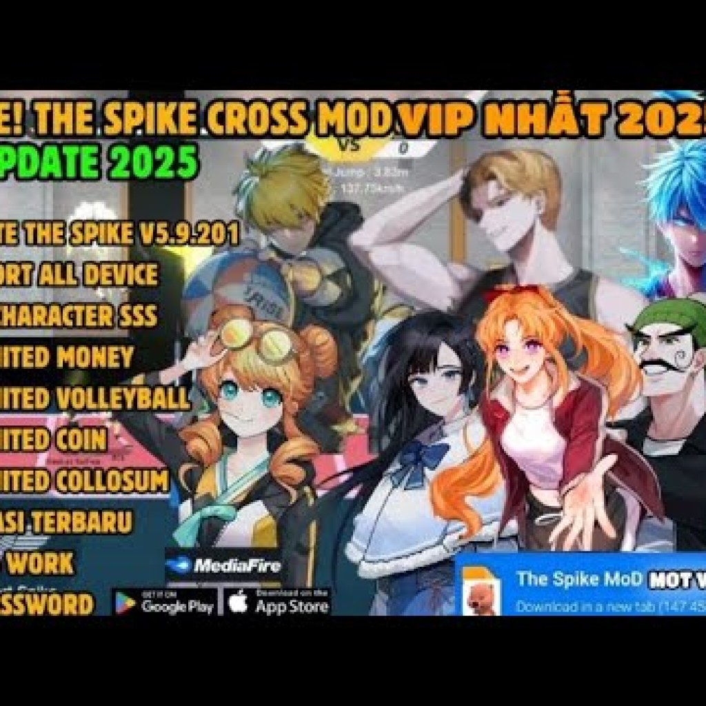 Hướng dẫn Hack The Spike Volleyball và Mở Khóa Full All mới nhất 2025 Hướng dẫn Hack The Spike Volleyball và Mở Khóa Full All mới nhất 2025