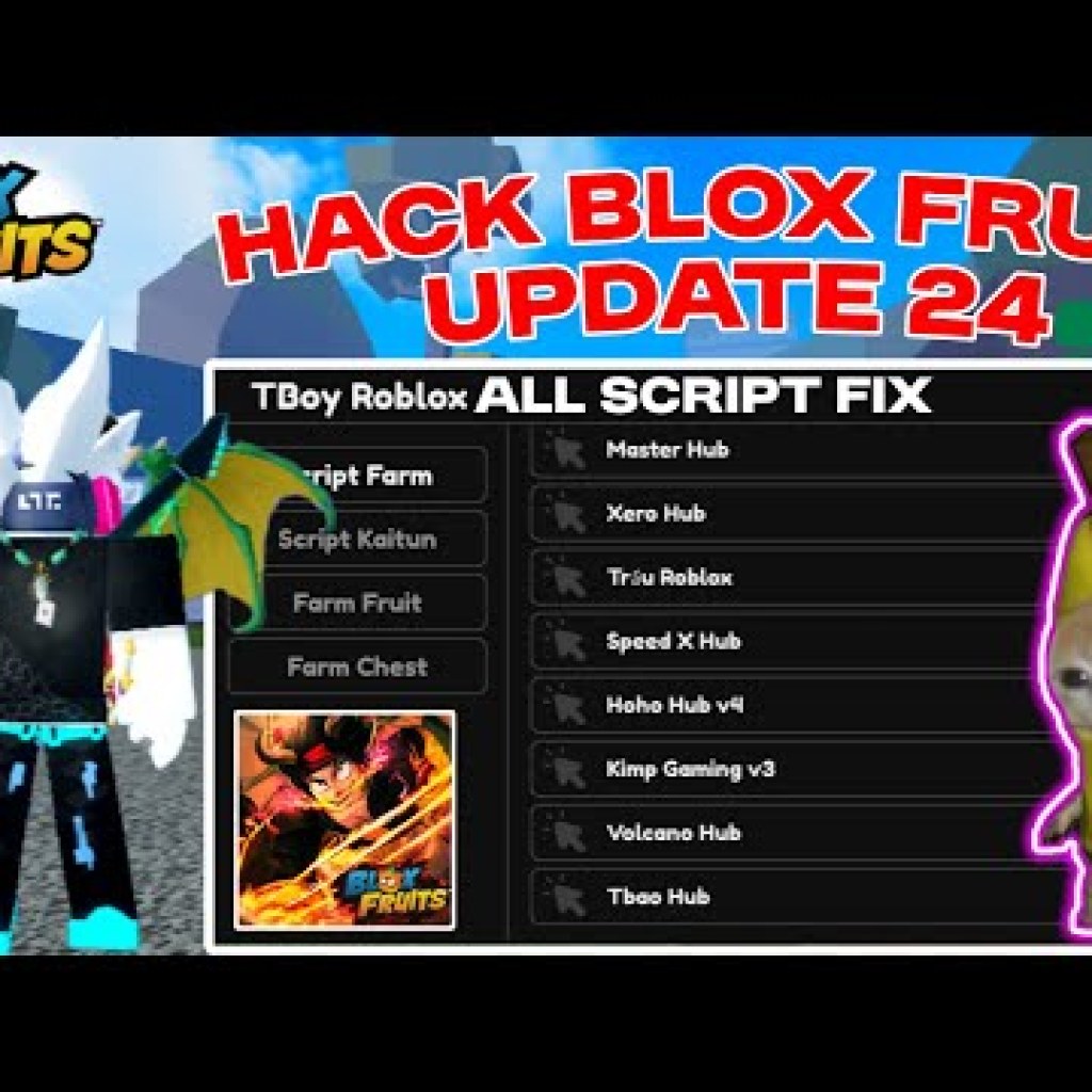Cách Hack Blox Fruit Update 24 Script Mới Nhất Tổng Hợp TBoy Roblox – Fix Lỗi Hiệu Quả Cách Hack Blox Fruit Update 24 Script Mới Nhất Tổng Hợp TBoy Roblox – Fix Lỗi Hiệu Quả