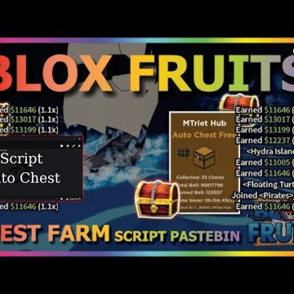 Cách Hack Blox Fruit Update 22 Trên Máy Tính: Auto Farm Chest, No Key Farm, Beli Key, Chén Thánh Cách Hack Blox Fruit Update 22 Trên Máy Tính: Auto Farm Chest, No Key Farm, Beli Key, Chén Thánh